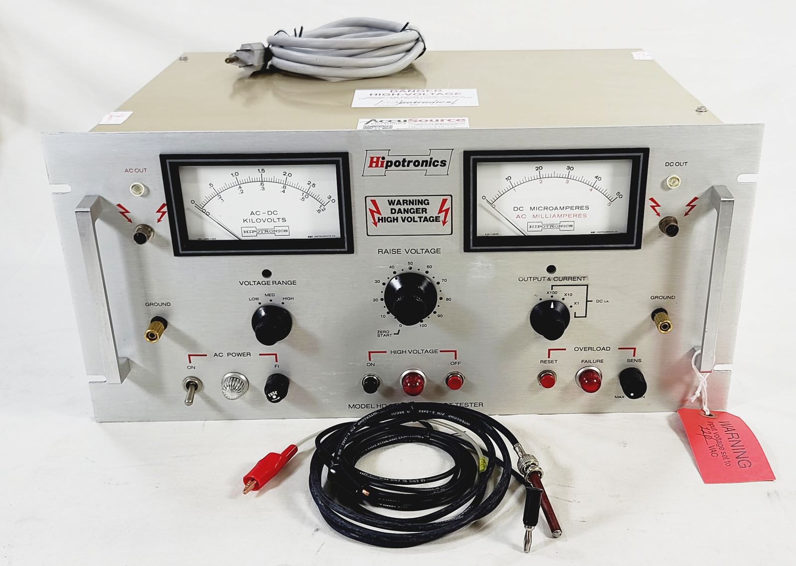 Hipotronics HD103 for sale